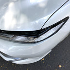 Car Headlight Eyebrow Decoration Sticker for Toyota Camry 2018+, Headlight Eyebrow For Toyota Camry 2018+ (Black), Headlight Eyebrow For Toyota Camry 2018+ (Carbon Fiber Black)