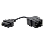 17Pin to 16Pin Car OBD2 Conversion Cable OBDII Diagnostic Adapter Cable for Toyota, For Toyota For Toyota