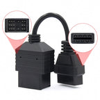 17Pin to 16Pin Car OBD2 Conversion Cable OBDII Diagnostic Adapter Cable for Toyota, For Toyota