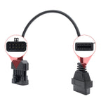 10Pin to 16Pin Car OBD2 Conversion Cable OBDII Diagnostic Adapter Cable for Opel – Durable Build, Easy to Use, For Opel 10Pin For Opel 10Pin