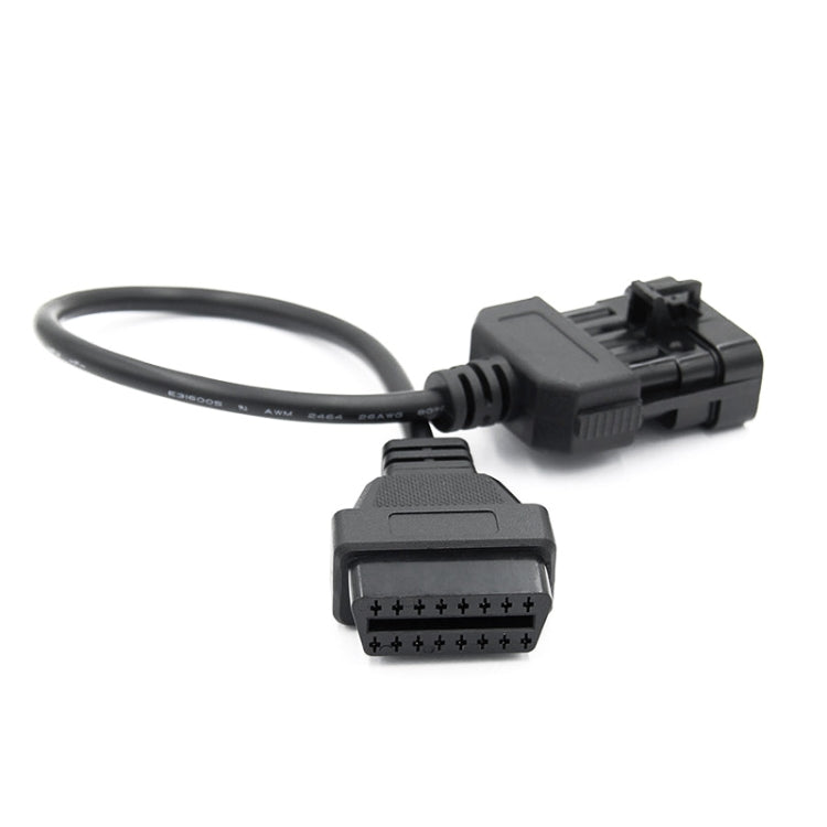 10Pin to 16Pin Car OBD2 Conversion Cable OBDII Diagnostic Adapter Cable for Opel – Durable Build, Easy to Use, For Opel 10Pin