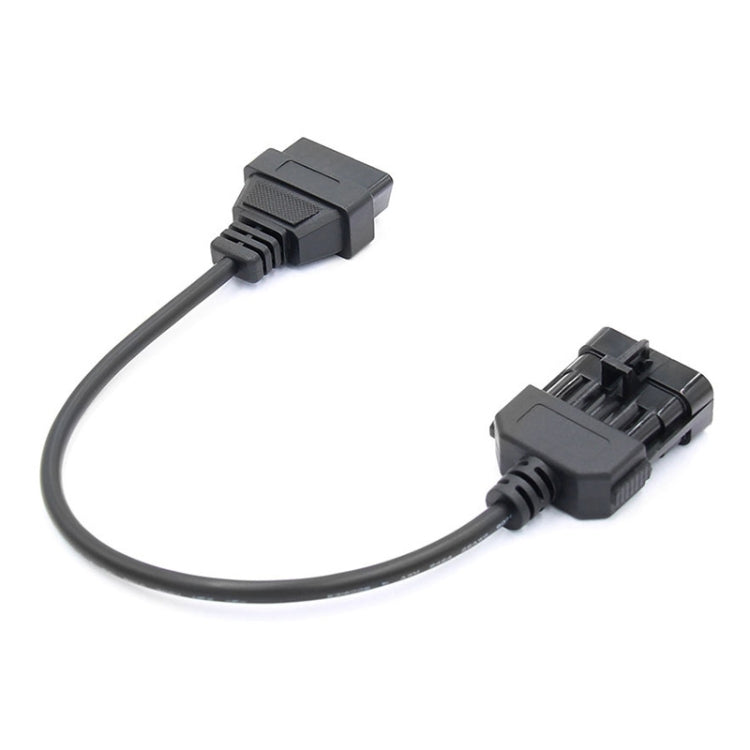 10Pin to 16Pin Car OBD2 Conversion Cable OBDII Diagnostic Adapter Cable for Opel – Durable Build, Easy to Use, For Opel 10Pin