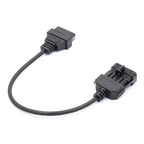 10Pin to 16Pin Car OBD2 Conversion Cable OBDII Diagnostic Adapter Cable for Opel – Durable Build, Easy to Use, For Opel 10Pin