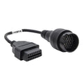 38Pin to 16Pin Truck OBD2 Conversion Cable OBDII Diagnostic Adapter Cable for Iveco, 38Pin to 16Pin for Iveco – Durable Build, Easy to Use 38Pin to 16Pin for Iveco