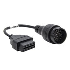 38Pin to 16Pin Truck OBD2 Conversion Cable OBDII Diagnostic Adapter Cable for Iveco, 38Pin to 16Pin for Iveco – Durable Build, Easy to Use 38Pin to 16Pin for Iveco