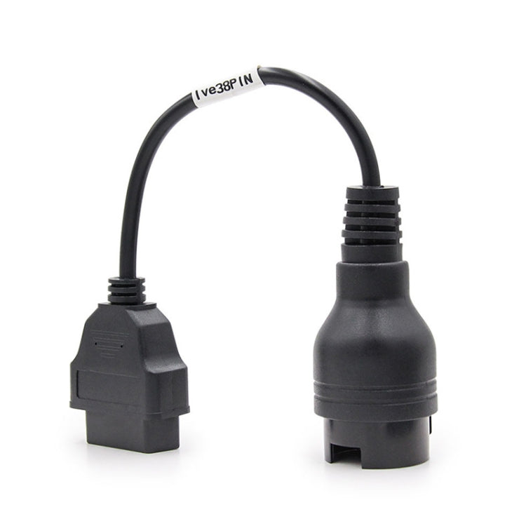 38Pin to 16Pin Truck OBD2 Conversion Cable OBDII Diagnostic Adapter Cable for Iveco, 38Pin to 16Pin for Iveco – Durable Build, Easy to Use