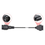 38Pin to 16Pin Truck OBD2 Conversion Cable OBDII Diagnostic Adapter Cable for Iveco, 38Pin to 16Pin for Iveco – Durable Build, Easy to Use