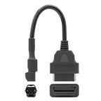16Pin to 3Pin Motorcycles OBD2 Conversion Cable OBDII Diagnostic Adapter Cable for KYMCO, 16Pin to 3Pin 16Pin to 3Pin