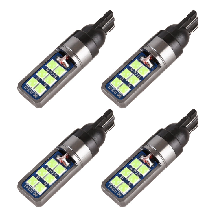 4 PCS T10 DC12V / 4W Car Clearance Light 12LEDs SMD-3030 Lamp Beads, 12LEDs SMD-3030 (Ice Blue Light), 12LEDs SMD-3030 (Blue Light), 12LEDs SMD-3030 (Pink Light), 12LEDs SMD-3030 (Green Light), 12LEDs SMD-3030 (Red Light), 12LEDs SMD-3030 (White Light)... 12LEDs SMD-3030 (Ice Blue Light) Ice Blue Light