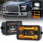 1 Pair Car Special Modified Front Fog Lamp for US Version Ford F150 2015-2016, For Ford F150 2015-2016 For Ford F150 2015-2016