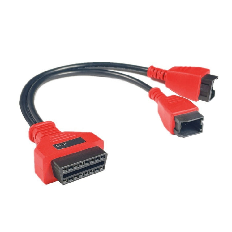 Car FCA 12+8Pin to OBD2 Diagnostic Interface for Chrysler, Car FCA 12+8Pin to OBD2 Diagnostic Interface Car FCA 12+8Pin to OBD2 Diagnostic Interface