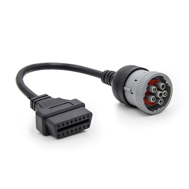 J1708 6Pin to OBD2 16Pin Female Car Diagnostic Adapter Cable, 6Pin to OBD2 – Durable Build, Easy to Use 6Pin to OBD2