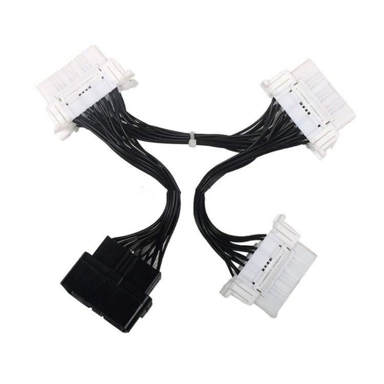 ELM327 OBD2 16Pin Male to 3 Female Car Diagnostic Cable, 16Pin Male to 3 Female – Durable Build, Easy to Use