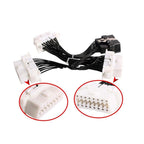 ELM327 OBD2 16Pin Male to 3 Female Car Diagnostic Cable, 16Pin Male to 3 Female – Durable Build, Easy to Use