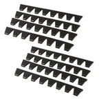 Car Modified Bumper Guard Kit Black, Black Black