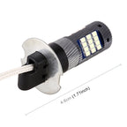 1 Pair H3 DC12V / 5W Car LED Fog Light with 42LEDs SMD-2016 Lamp Beads, H3 (White Light), H3 (Yellow Light)