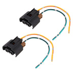 1 Pair 9005 Bulb Holder Base Female Socket with Cable for Toyota, For Toyota For Toyota
