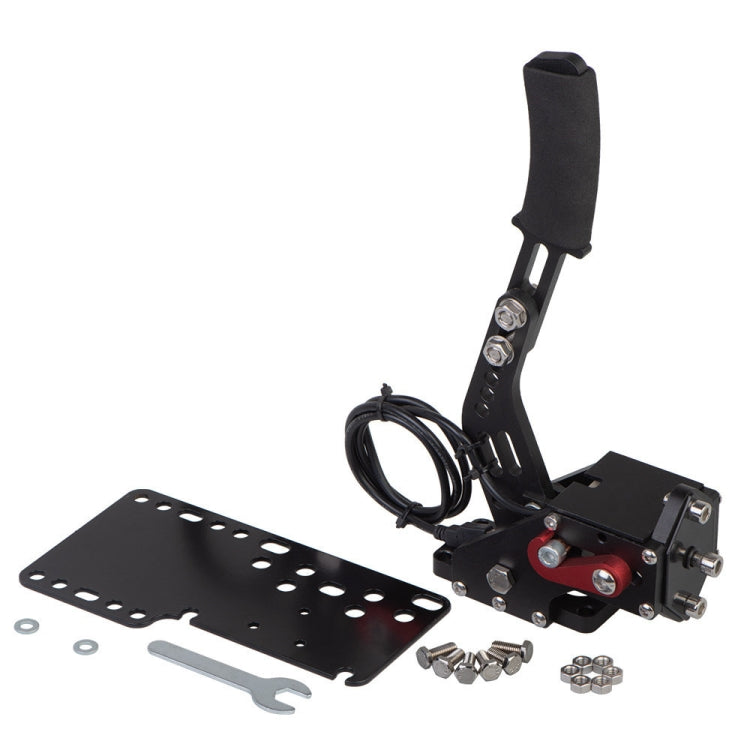 Modified Analog Linear 14bit USB Racing Game PC Drifting Handbrake for Win System, with Support Plate, with Support Plate with Support Plate