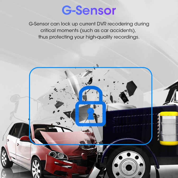 7 inch Car Digital Wireless Rear-view Split-screen Monitor Four Record, Four Record – Shockproof, Waterproof