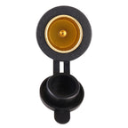 Car Cigarette Lighter Female Socket Plug Connector with Cover, Connector with Cover