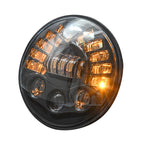 7 inch Car Matrix Gradient LED Headlight Lamps for Jeep Wrangler, 7 inch Matrix 7 inch Matrix