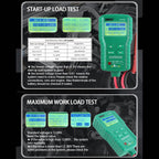 DUOYI DY219A Car 12V / 24V Digital Battery Analyzer Fault Diagnostic Device, DY219A