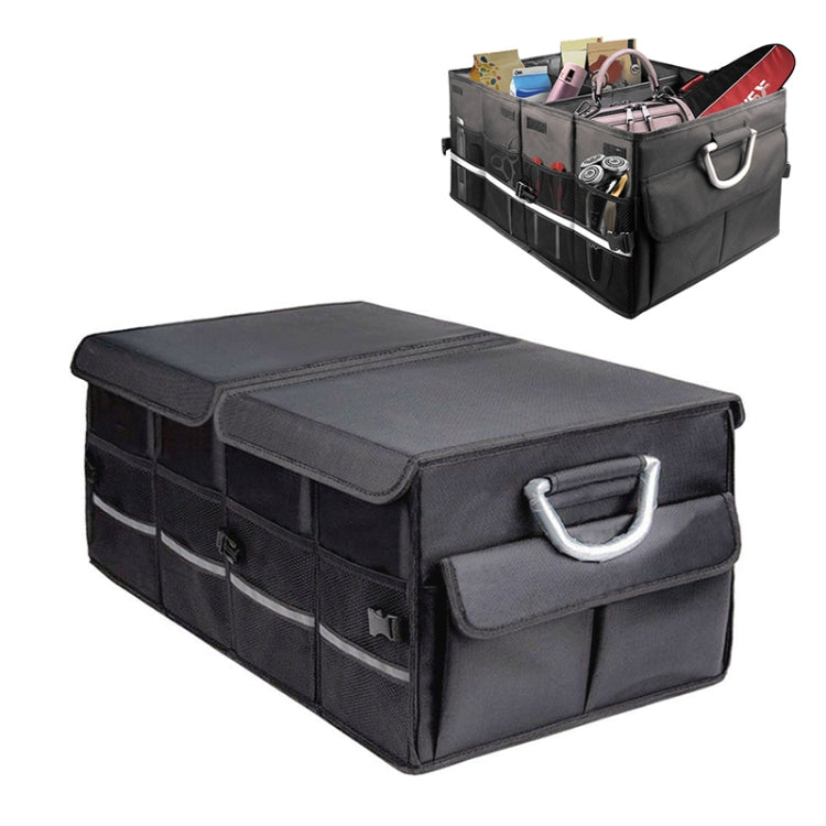 Soft Middle Partition Car Trunk Foldable Storage Box, Size: 58 x 40 x 30cm, Soft Middle Partition Soft Middle Partition
