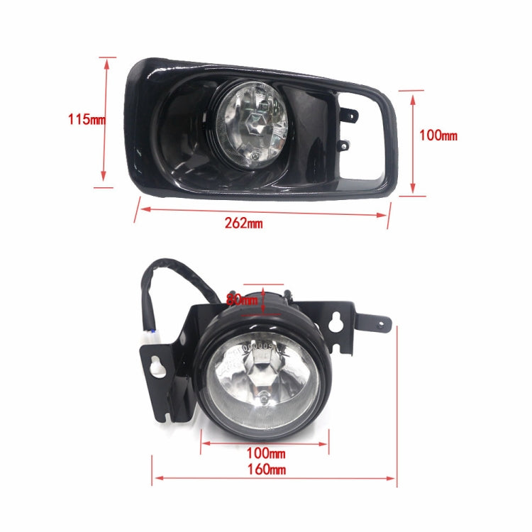 1 Pair Car Modified Front Fog Light for Honda Civic 1999-2000 – Durable Build, Easy to Use, For Honda Civic 1999-2000 (White Light), For Honda Civic 1999-2000 (Yellow Light)