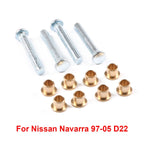 Car Door Hinge Pin Bushing Repair Kit for Nissan Navarra 1997-2005, BX101809