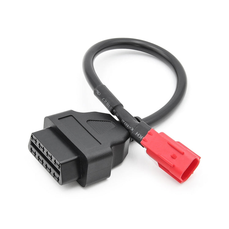 16Pin to 6Pin Motorcycles OBD2 Conversion Cable OBDII Diagnostic Adapter Cable for Honda – Durable Build, Easy to Use, For Honda