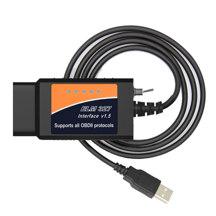 OBD ELM327 V1.5 USB Car Fault Diagnostic Cable with Switch, ELM327 V1.5 with Switch (Black), ELM327 V1.5 with Switch (Orange) – Durable Build, Easy to Use ELM327 V1.5 with Switch (Orange) Orange
