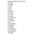OBD ELM327 V1.5 USB Car Fault Diagnostic Cable with Switch, ELM327 V1.5 with Switch (Black), ELM327 V1.5 with Switch (Orange)
