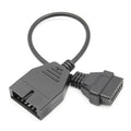 12Pin to 16Pin Car OBD2 Conversion Cable OBDII Diagnostic Adapter Cable for GM, 12Pin to 16Pin for GM – Durable Build, Easy to Use 12Pin to 16Pin for GM