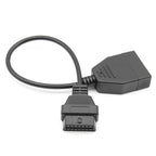 12Pin to 16Pin Car OBD2 Conversion Cable OBDII Diagnostic Adapter Cable for GM, 12Pin to 16Pin for GM – Durable Build, Easy to Use