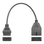 12Pin to 16Pin Car OBD2 Conversion Cable OBDII Diagnostic Adapter Cable for GM, 12Pin to 16Pin for GM – Durable Build, Easy to Use