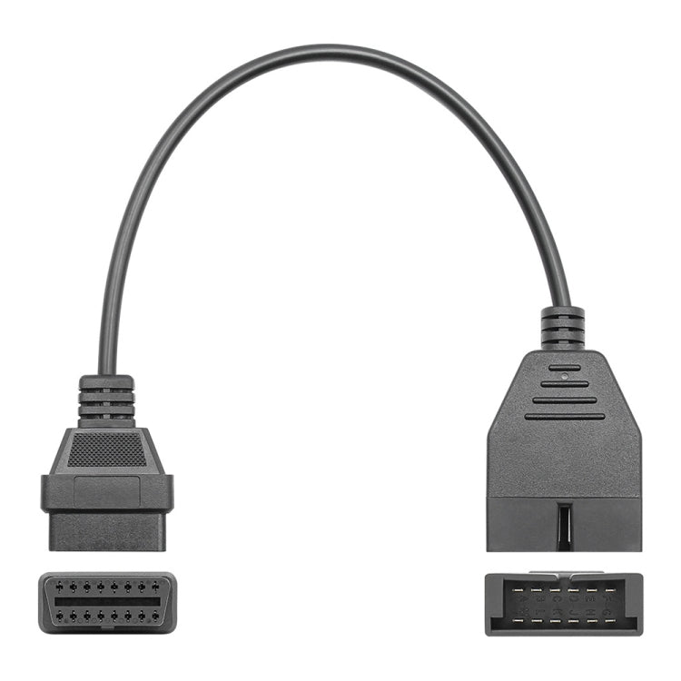12Pin to 16Pin Car OBD2 Conversion Cable OBDII Diagnostic Adapter Cable for GM, 12Pin to 16Pin for GM – Durable Build, Easy to Use