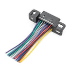 J1962F OBD2 16Pin Terminal Version Female Connector, Cable length: 10cm, 16Pin