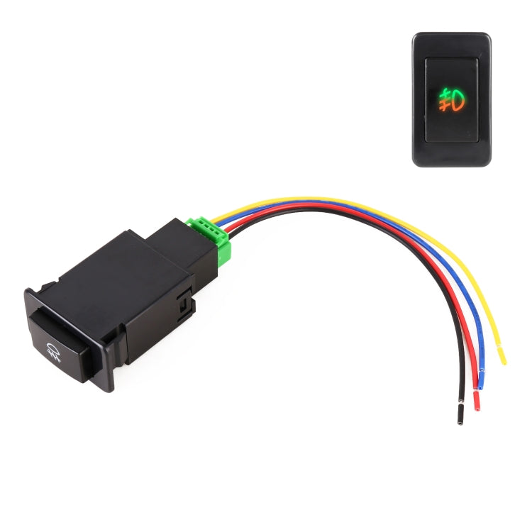 TS-12 Car Fog Light On-Off Button Switch with Cable for Nissan Sunny, For Nissan Sunny For Nissan Sunny