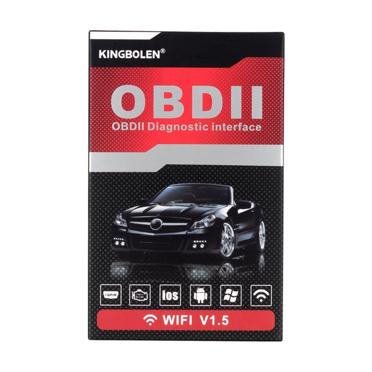 OBD II ELM327 WiFi V1.5 Car Fault Diagnostic Tool PIC25K80 Chip, WiFi – 4K
