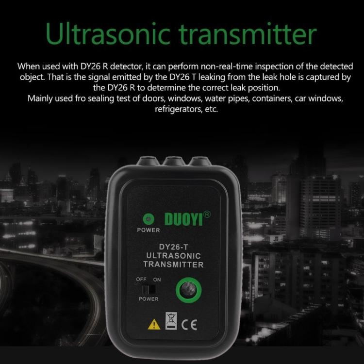 DUOYI DY26 Car Ultrasonic Flaw Detectors Portable Vacuum Sealing Leakage Tester, DY26 – Durable Build, Easy to Use