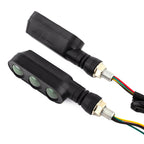 2 PCS KC050 Motorcycle LED Turn Signal Running Brake Light, KC050