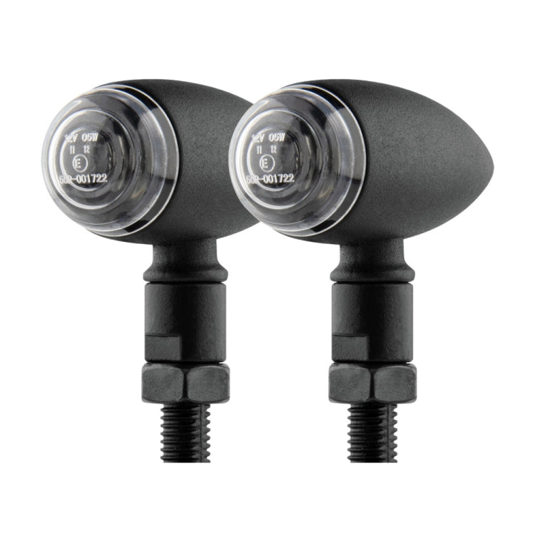 2 PCS KC805 Motorcycle Retro Metal Turn Signal Light – Waterproof