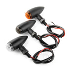 2 PCS KC805 Motorcycle Retro Metal Turn Signal Light – Waterproof