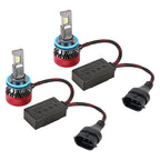 1 Pair H8 / H11 DC12V 65W 6000K 6500LM LED Car Headlights, H8 / H11
