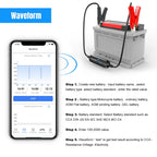 KONNWEI BK100 X431 BST360 Car Bluetooth Battery Tester, BK100 (Black), BK100 – Bluetooth