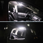 2 PCS ZS-3332 12-85V High Bright 72LEDs RV Dome Light Cabin Light Bar, ZS-3332