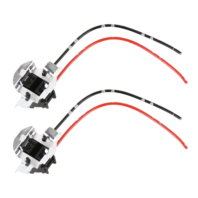 1 Pair TK-305 H7 Halogen Lamp Socket Car Bulb Holder Base with Cable, TK-305 H7 TK-305 H7