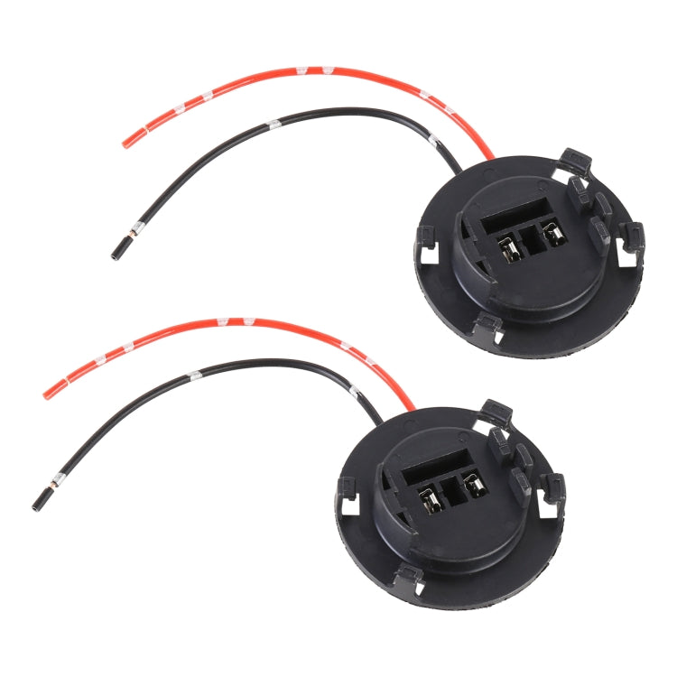 1 Pair TK-306 H7 Halogen Lamp Socket Car Bulb Holder Base with Cable for Hyundai Tucson 2017 / Kia Carnival, TK-306 H7 TK-306 H7