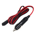 12V SAE Car Power Cord Cigarette Lighter Plug to Solar Battery Charging Connecting Cable, Length: 1.5m, 1.5m 1.5m