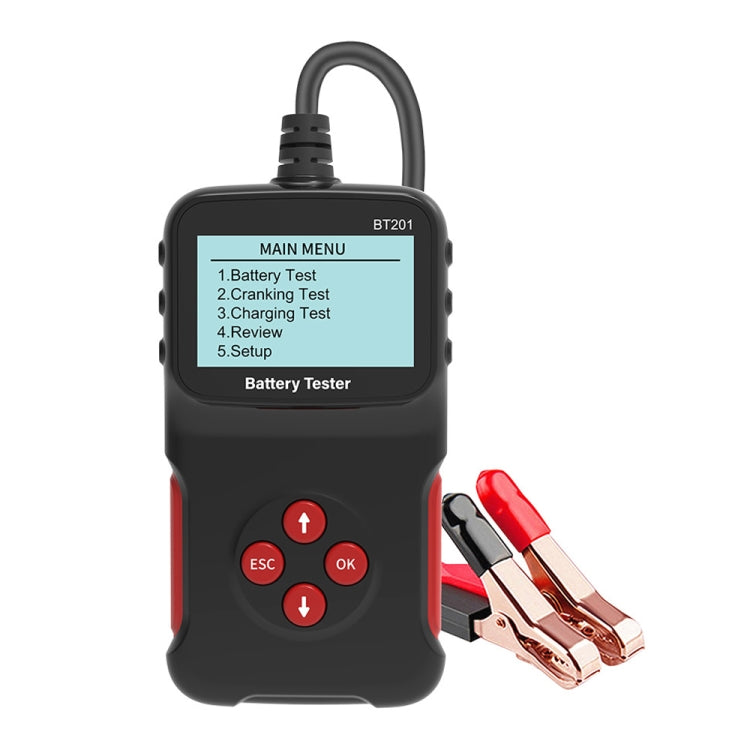 BT201 12V Universal Car Multifunctional Battery Diagnostic Fault Detector, BT201 – Durable Build, Easy to Use BT201